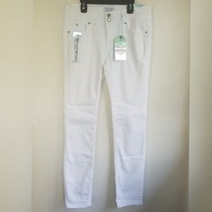 White Wax Jeans - Skinny Jeans - Juniors